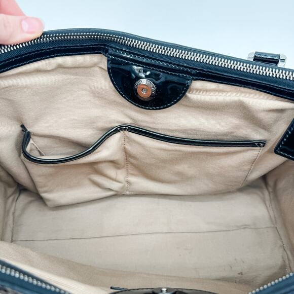 Burberry Bag Shoulder Tote Check Travel Nova Check Shopping Tan Beige Authentic - Picture 16 of 16